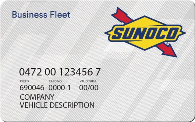 Sunoco Business fleet card