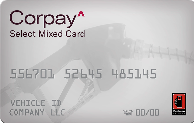 corpay select mixed fuel card