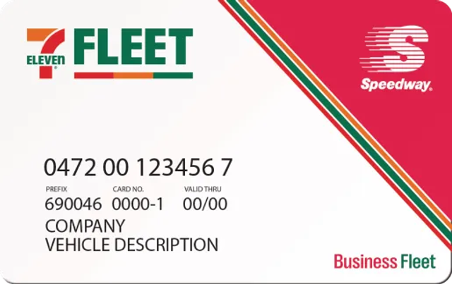 7-Eleven Speedway Business fleet fuel card