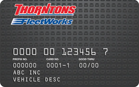 Thorntons FleetWorks fleet card