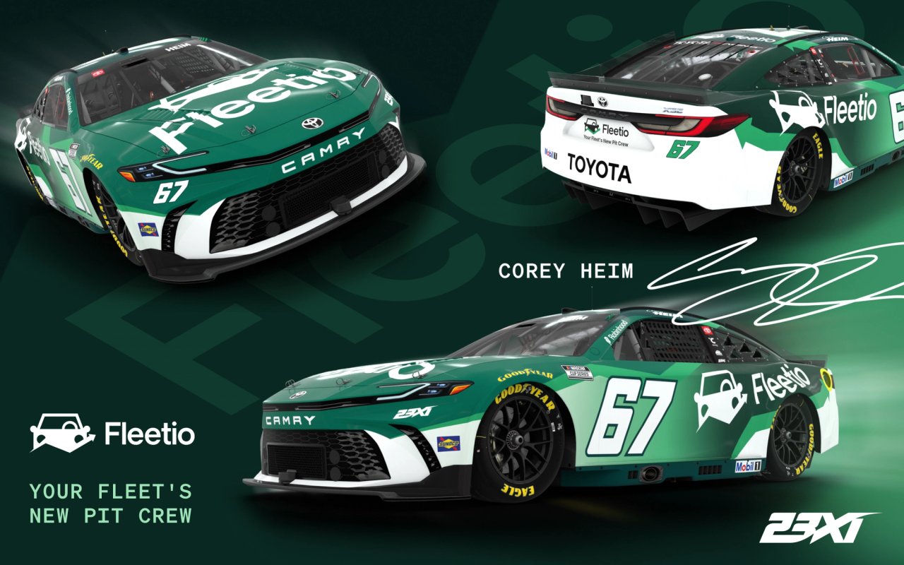 Fleetio Joins 23XI Racing as Primary Partner with Corey Heim for Coca-Cola 600, Bringing “Your Fleet’s New Pit Crew” to the Track