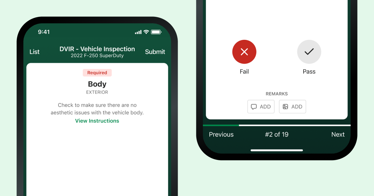 Inspections Feature