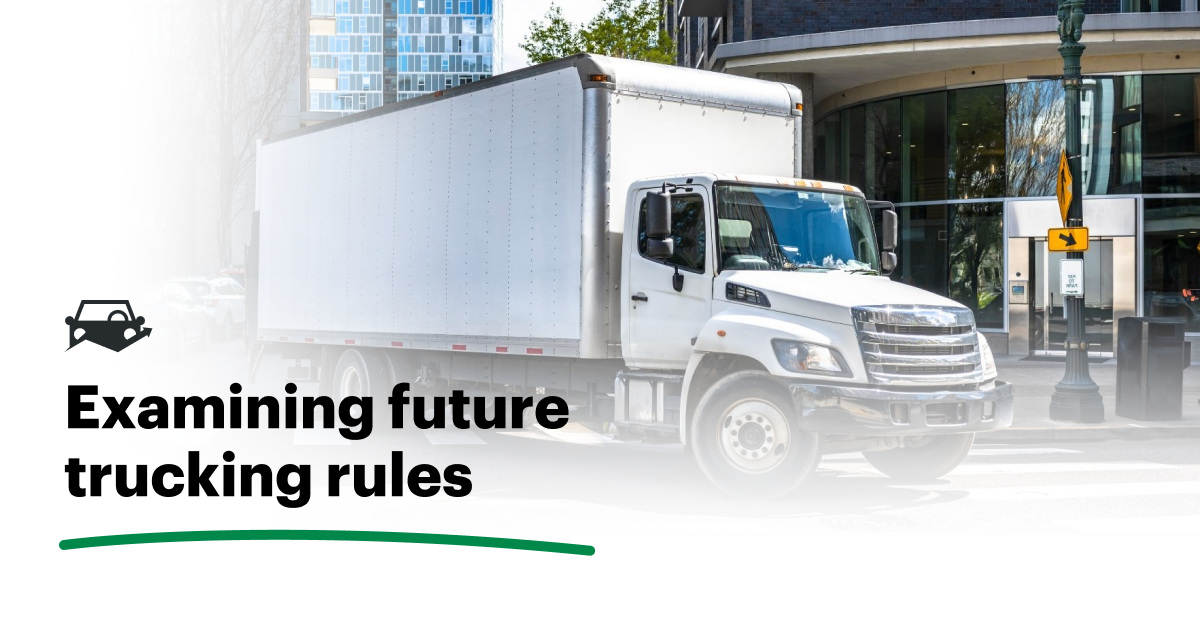 Plan Ahead: A Preview of Pending FMCSA Regulations