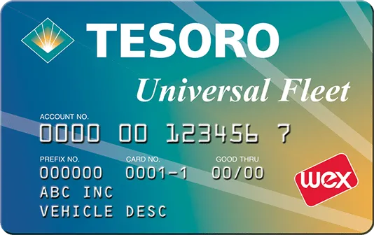 Tesoro Universal fleet card
