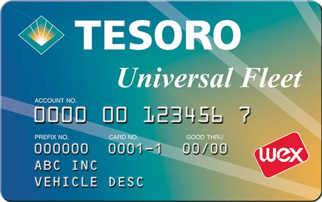 Tesoro Universal fleet card