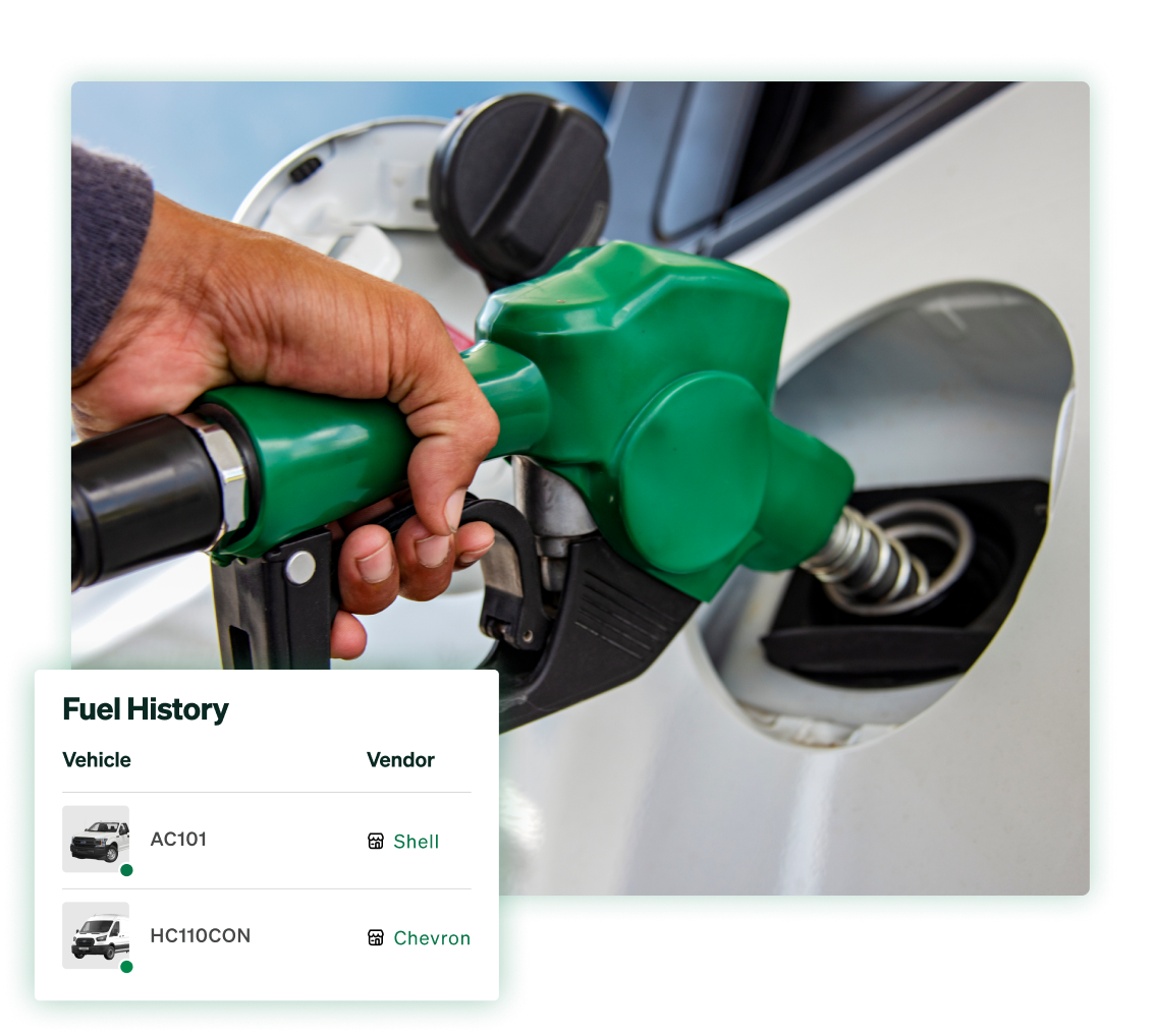 automate fuel capture fuel history log