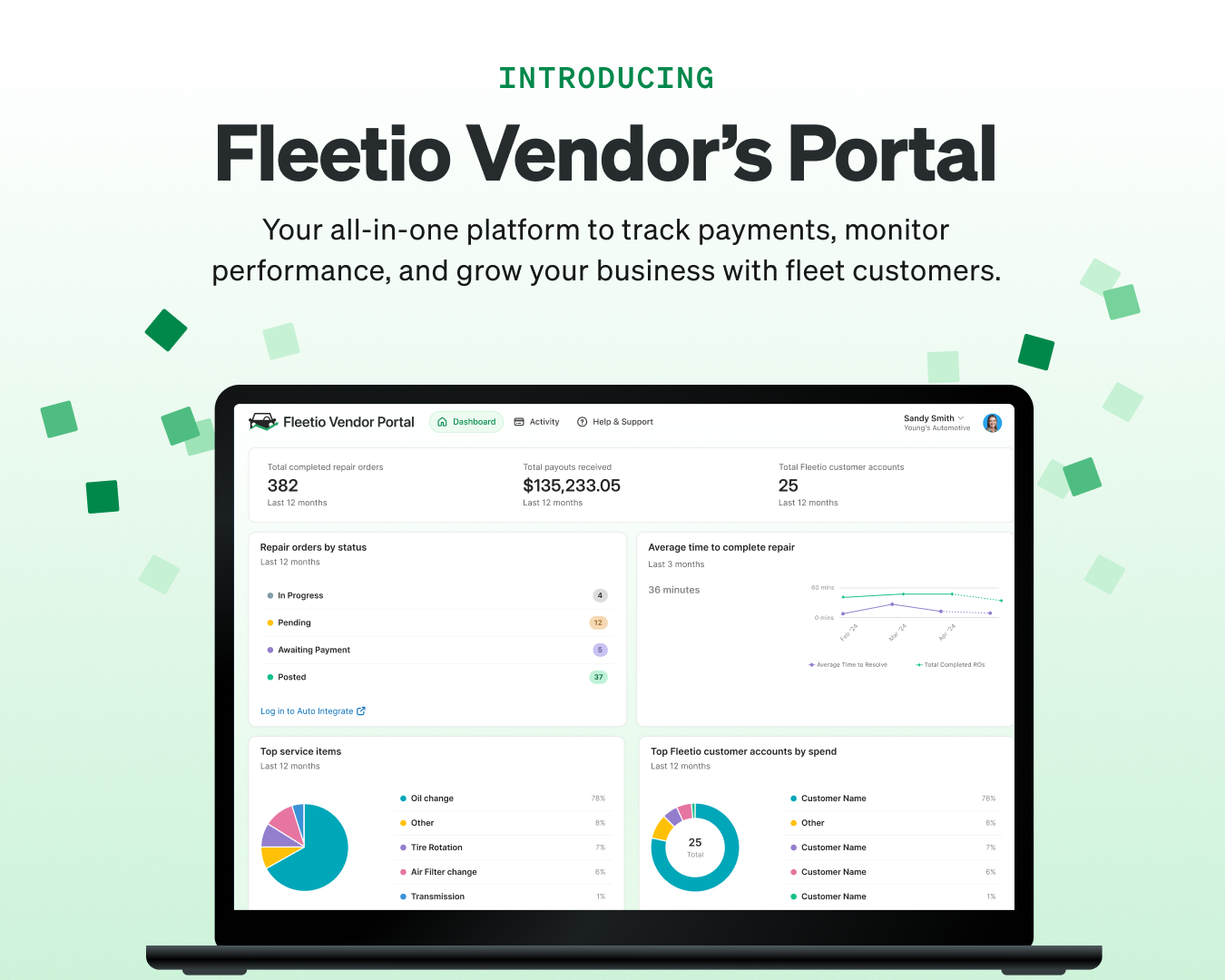 Fleetio Vendor Portal