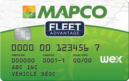 MAPCO Fleet Advantage Universal card