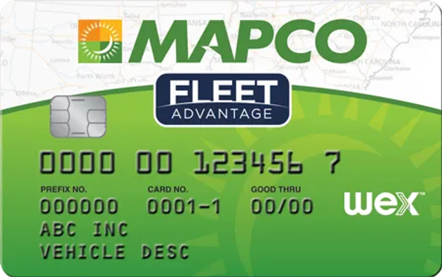 MAPCO Fleet Advantage Universal card