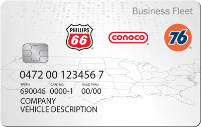 Phillips 66® Conoco® 76® Business fleet card