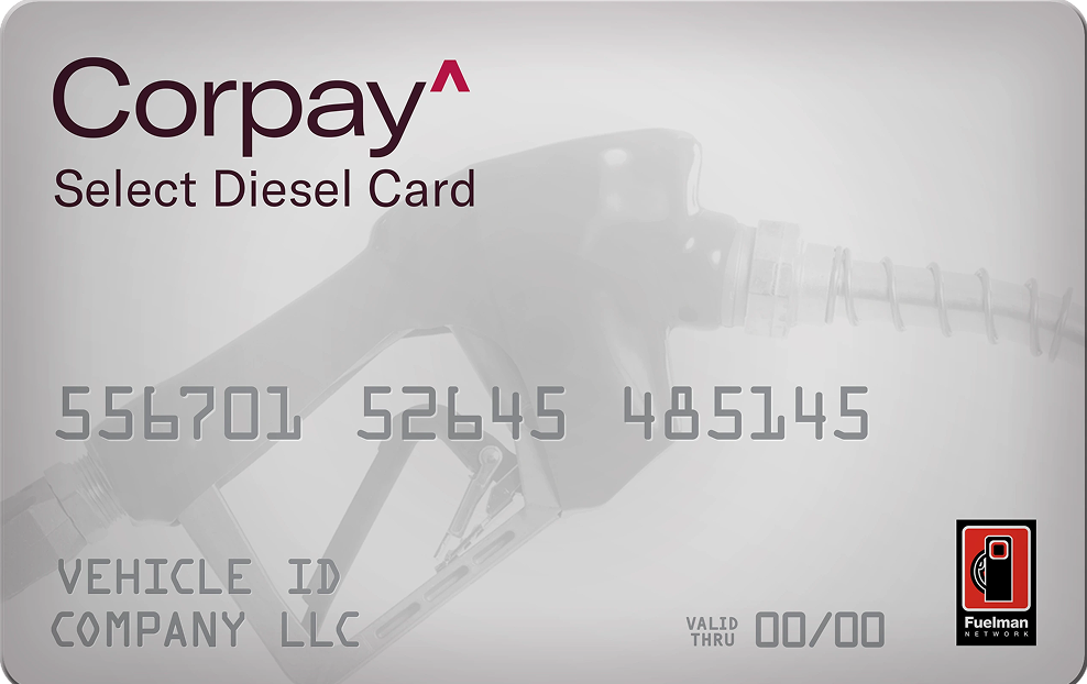 corpay diesel mixed fuel card