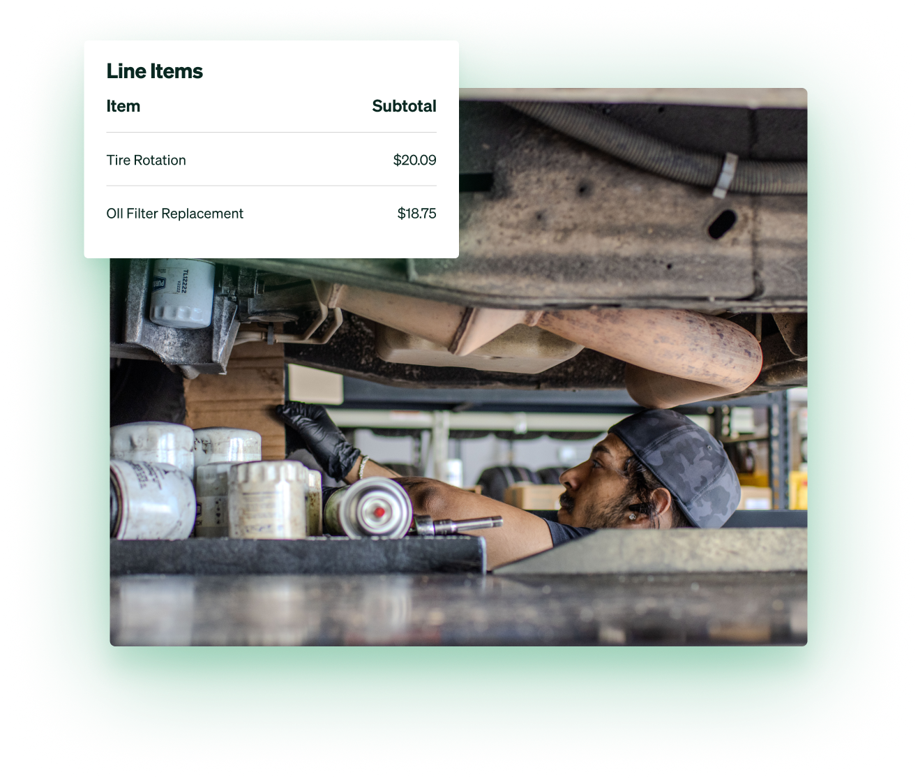Line Items in Fleetio Tracking Software