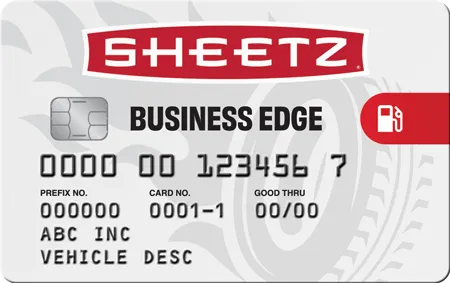 Sheetz Business Edge Loyalty fleet card