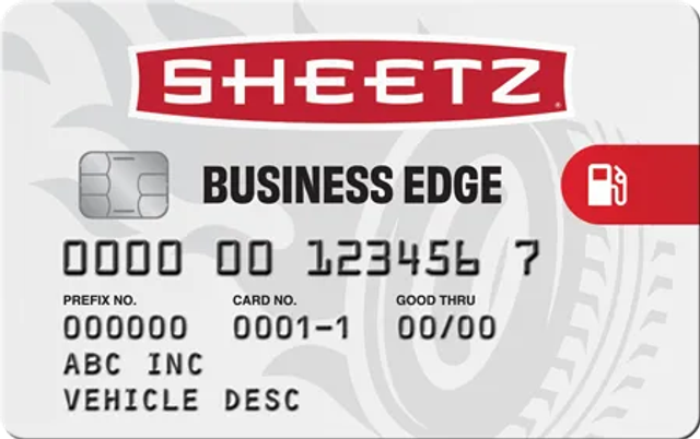 Sheetz Business Edge Loyalty fleet card