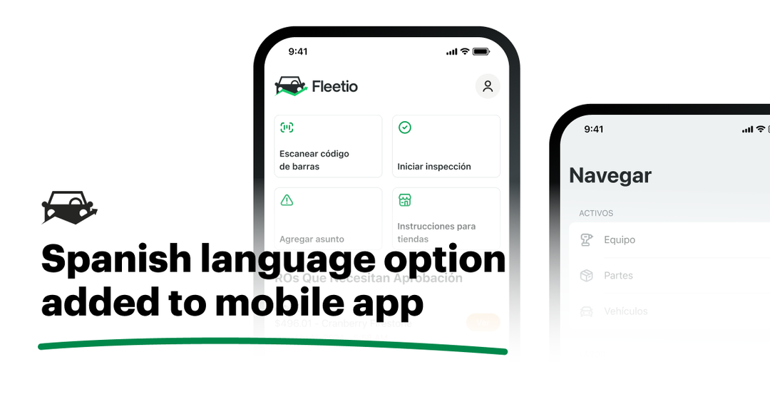 Introducing Fleetio Go in Spanish