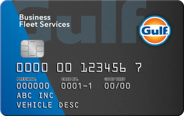 Gulf Business fuel card