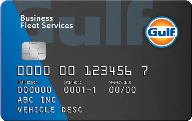 Gulf Business fuel card