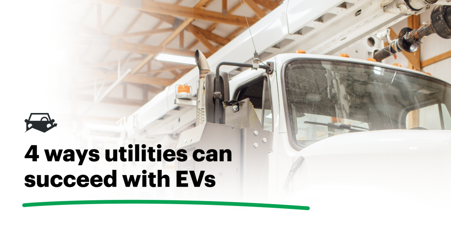 How Utility Fleets Can Lead the Way in Fleet Electrification