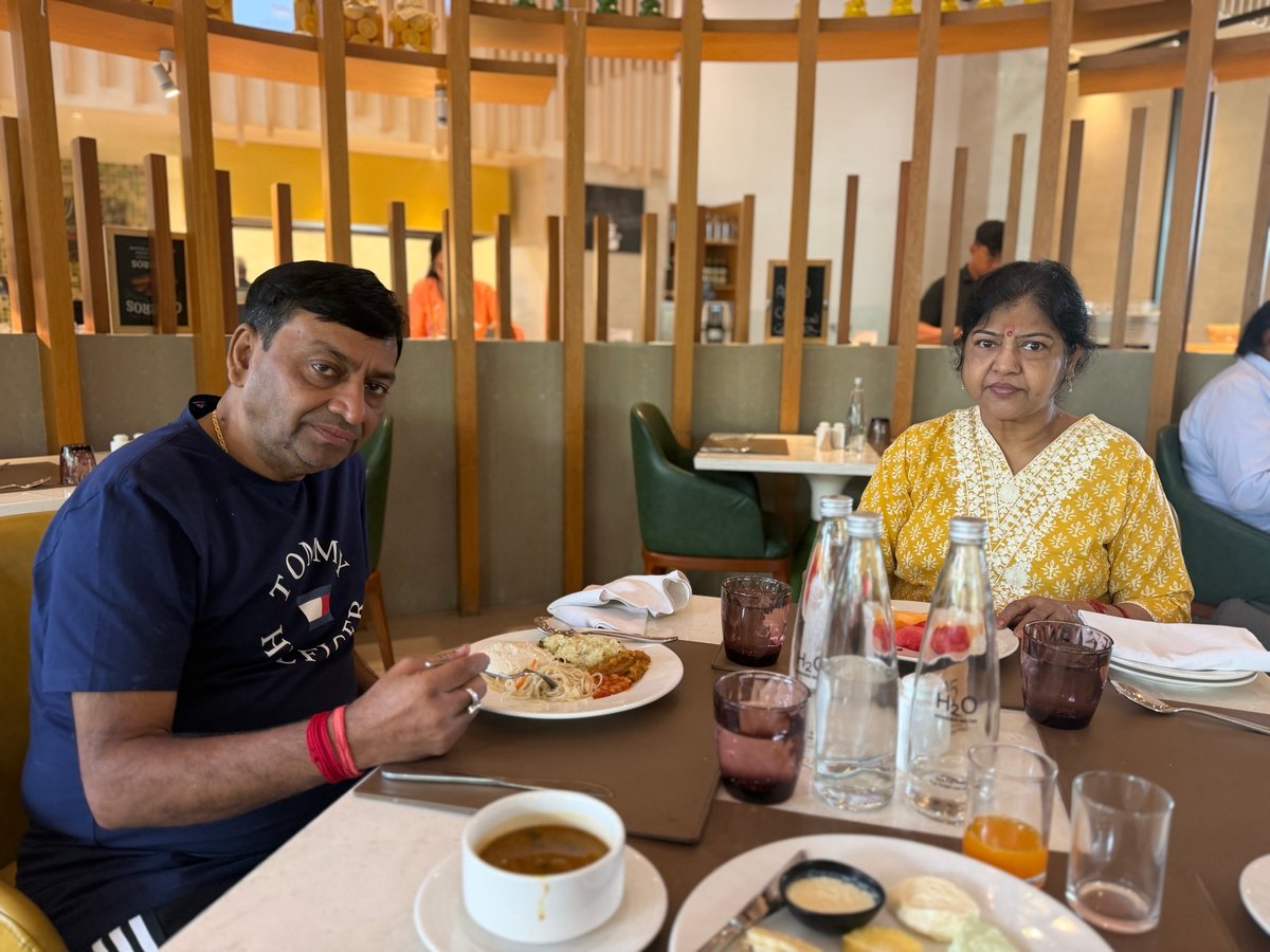 Breakfast, the two of them