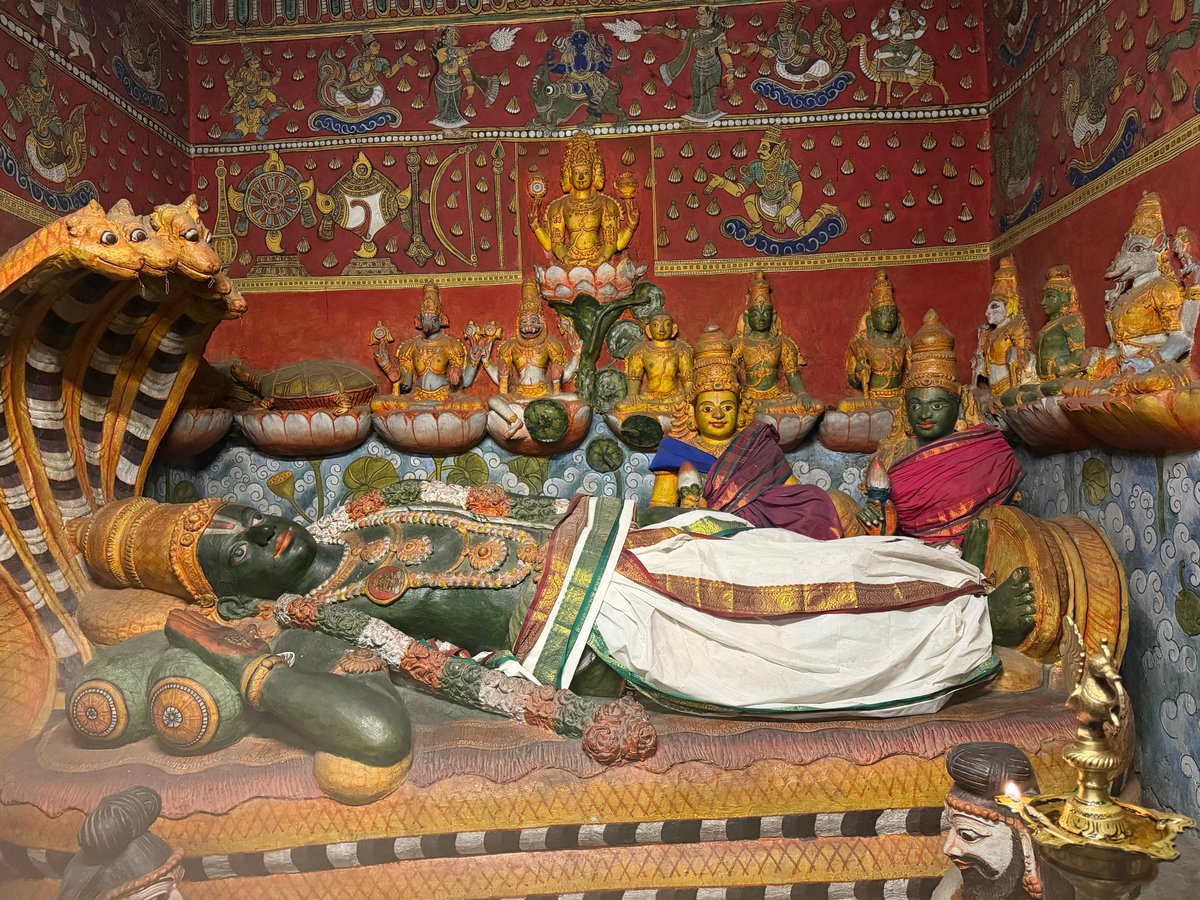 The reclining Vishnu