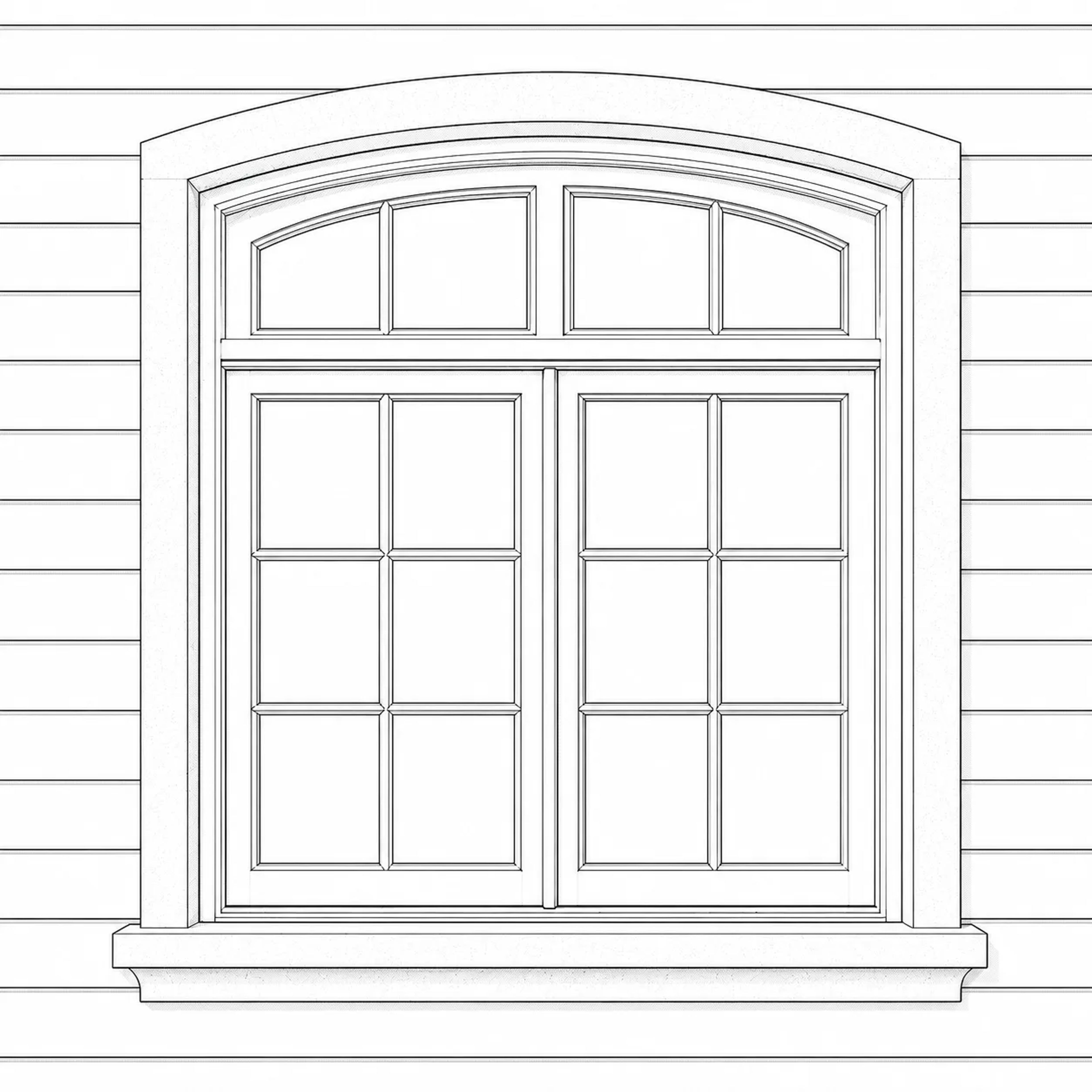 Custom Windows, CAD drawing