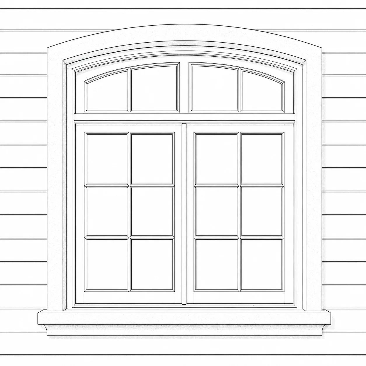 Custom Windows, CAD drawing