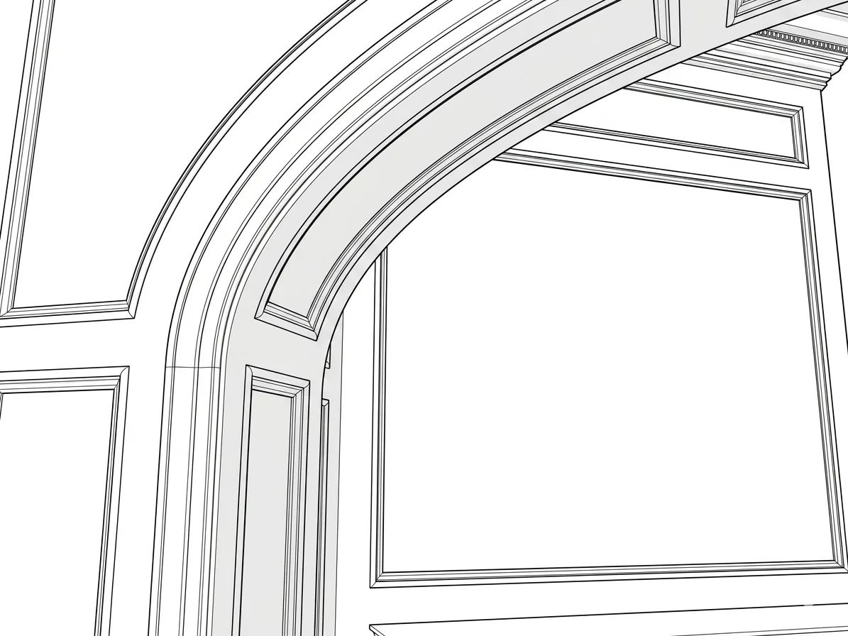 Radius Work, CAD drawing