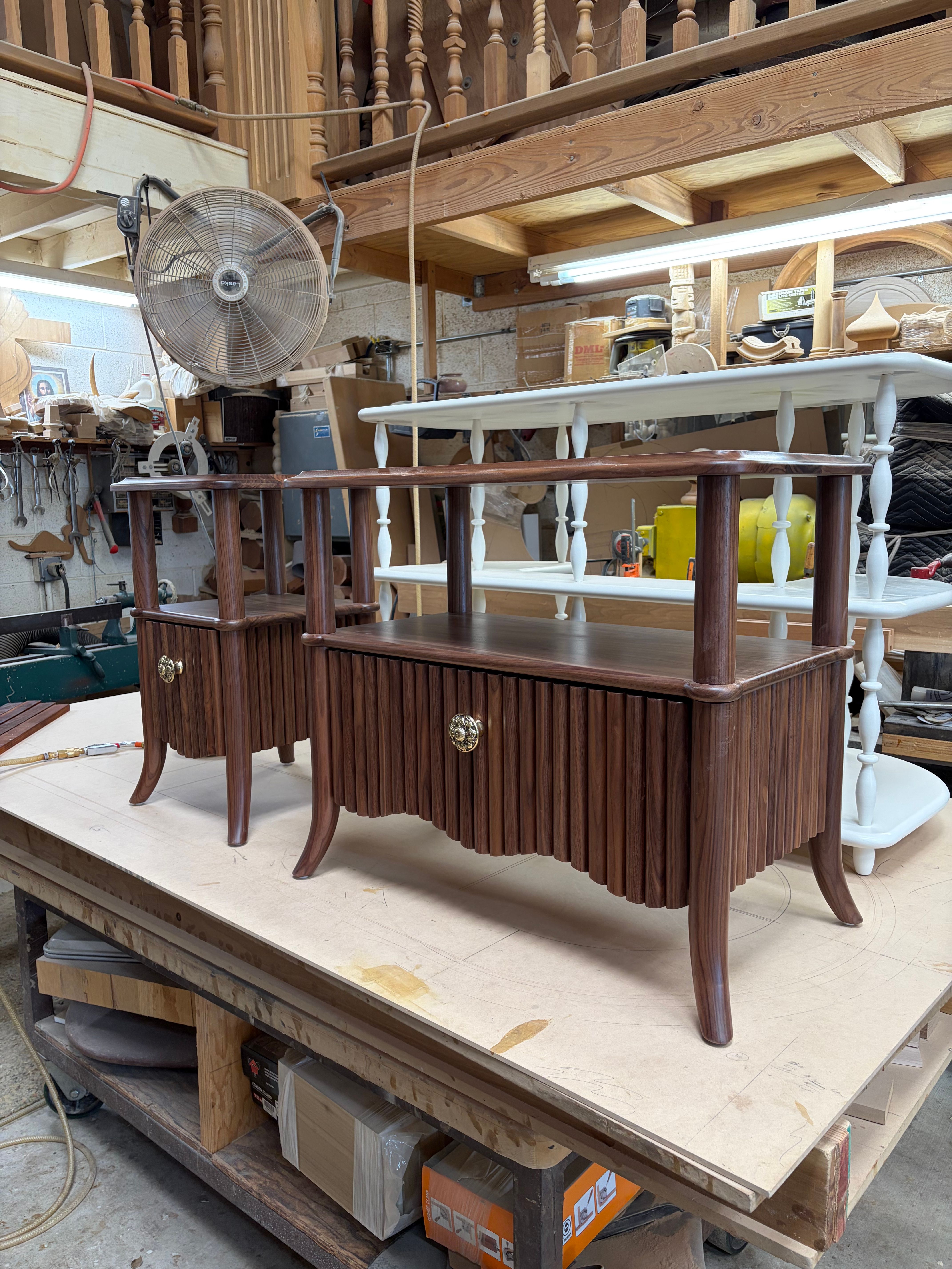 Walnut Nightstand