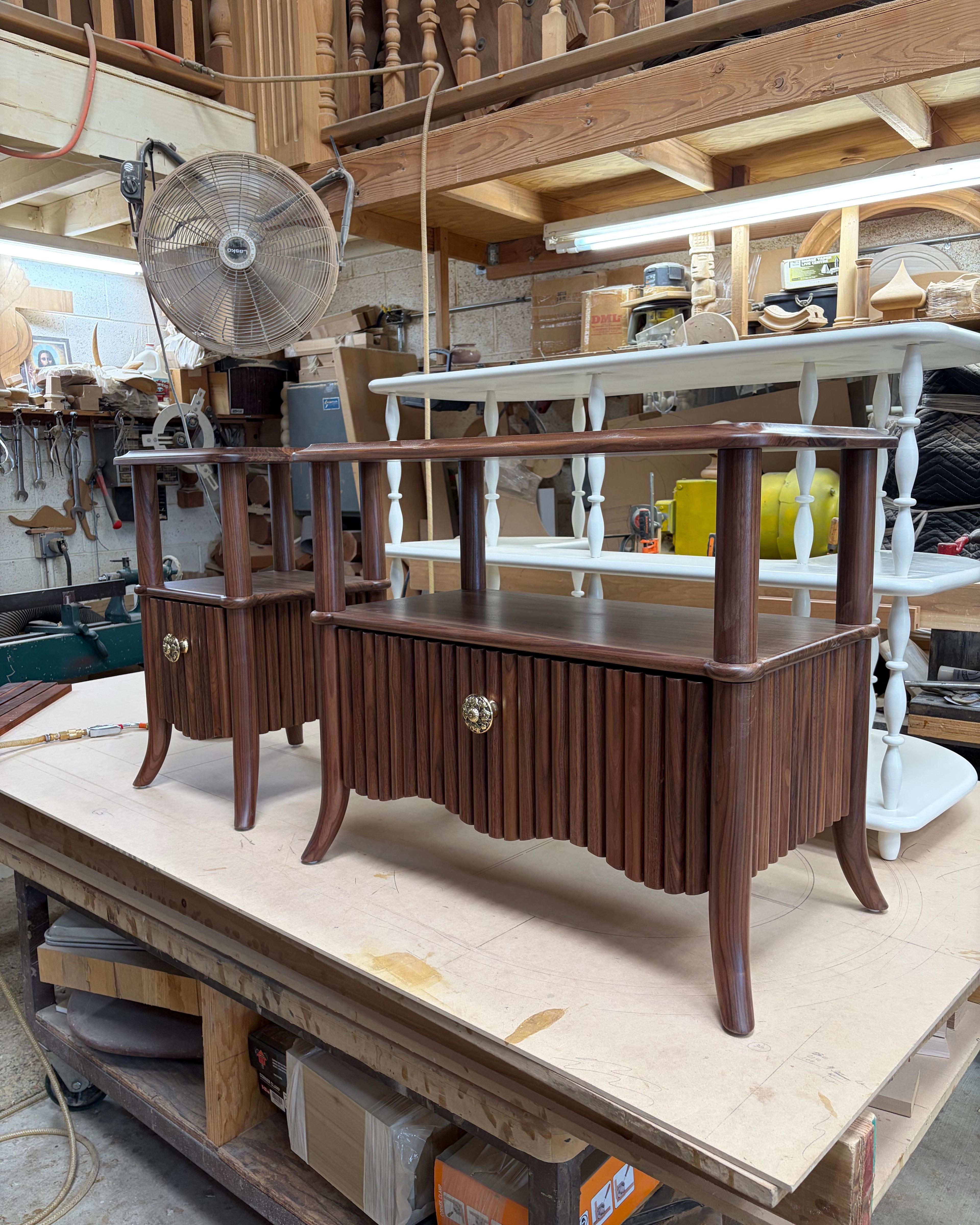 Walnut Nightstand