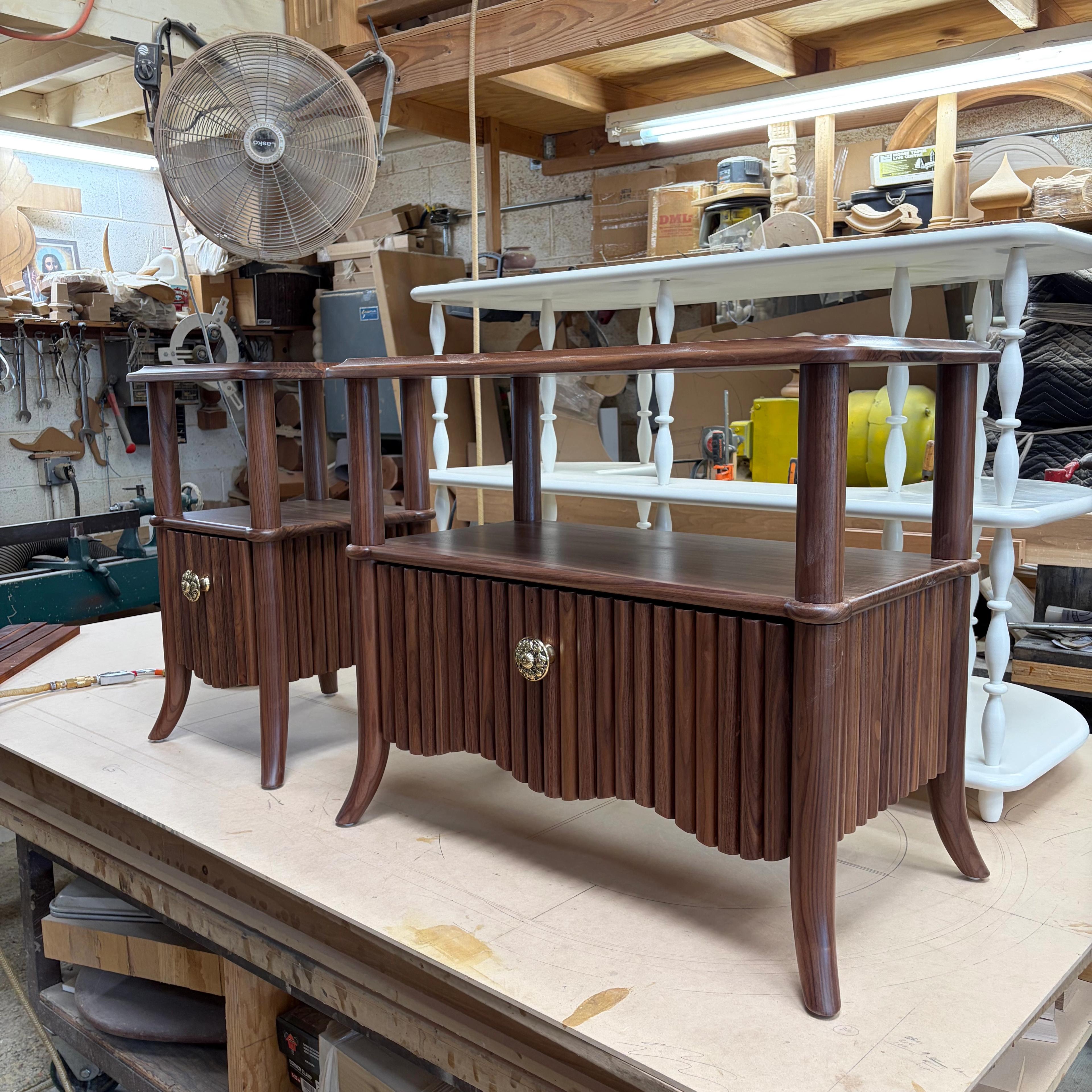 Walnut Nightstand