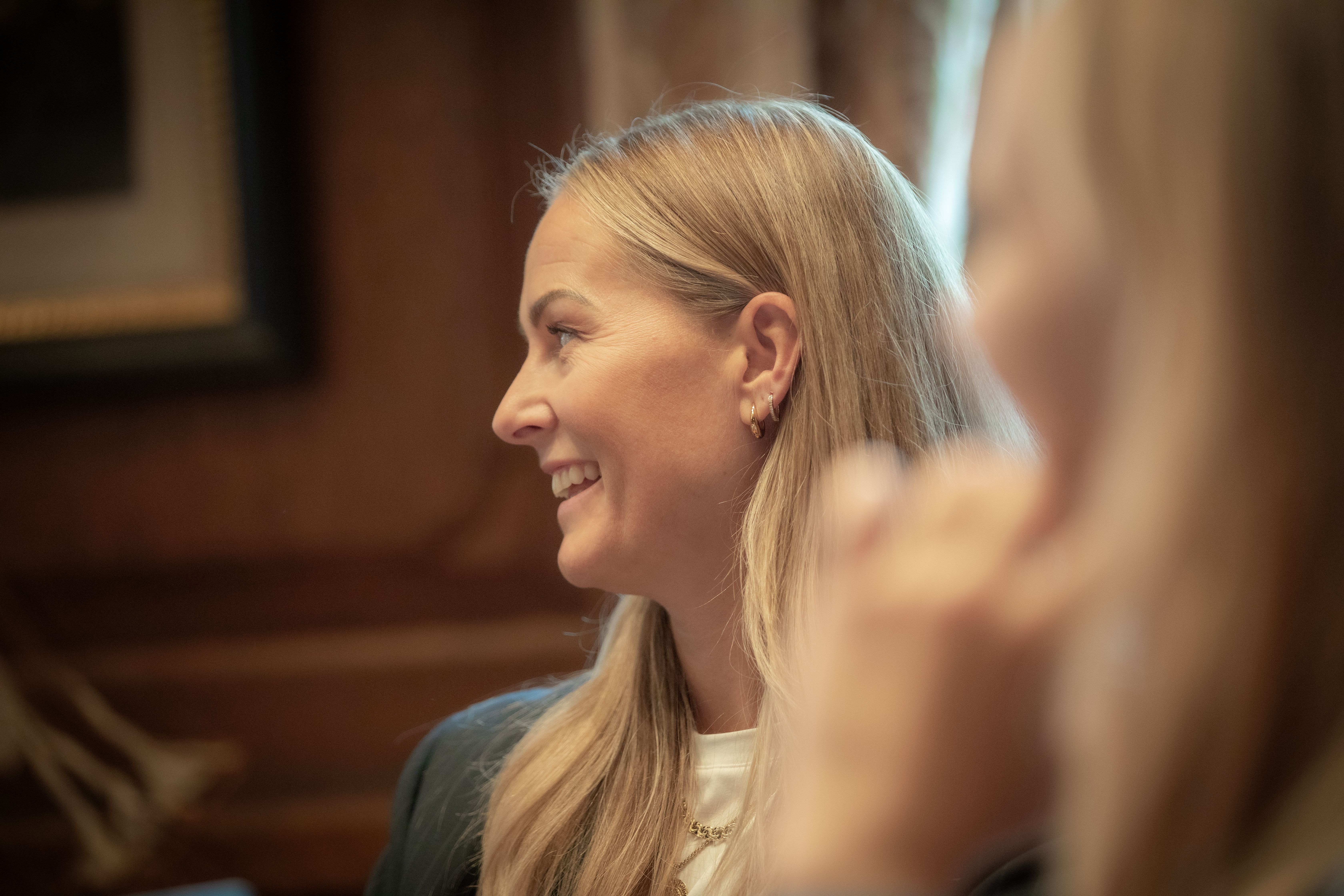 Cathrine in the boardroom