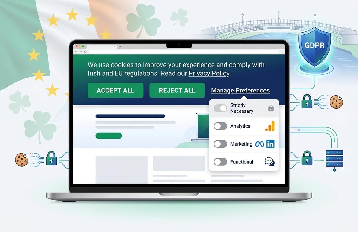 Cookie Consent Ireland: ePrivacy & GDPR Rules