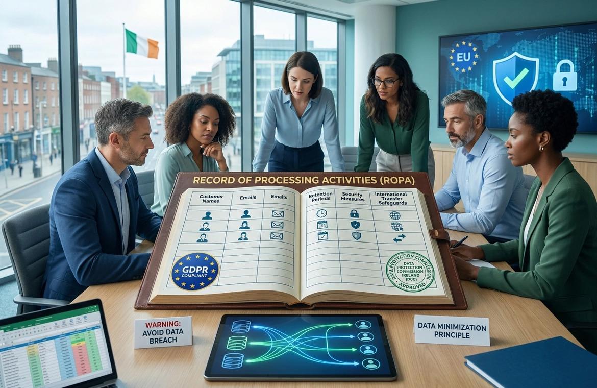 ROPA Requirements for Irish Businesses Under GDPR