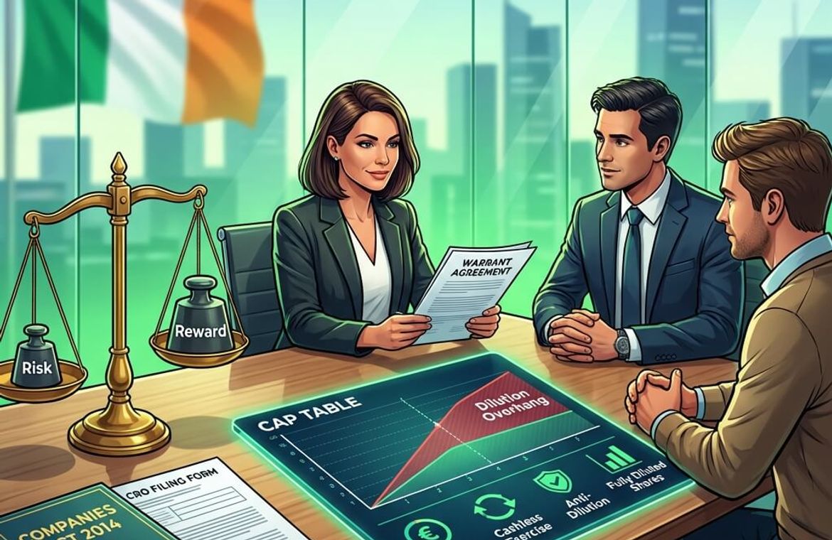 Share Warrants: Irish Startup Fundraising Guide