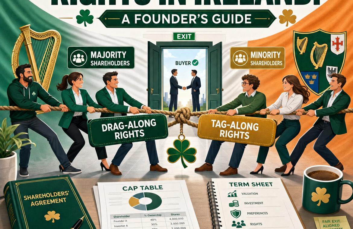 Drag-Along and Tag-Along Rights in Ireland: Founder's Guide