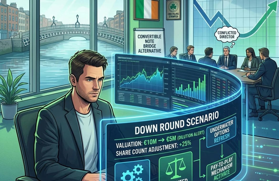 Down Rounds: Legal & Structural Implications for Irish Startups