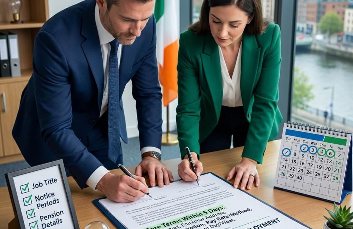 Irish Employment Contract: Core Terms in 5 Days