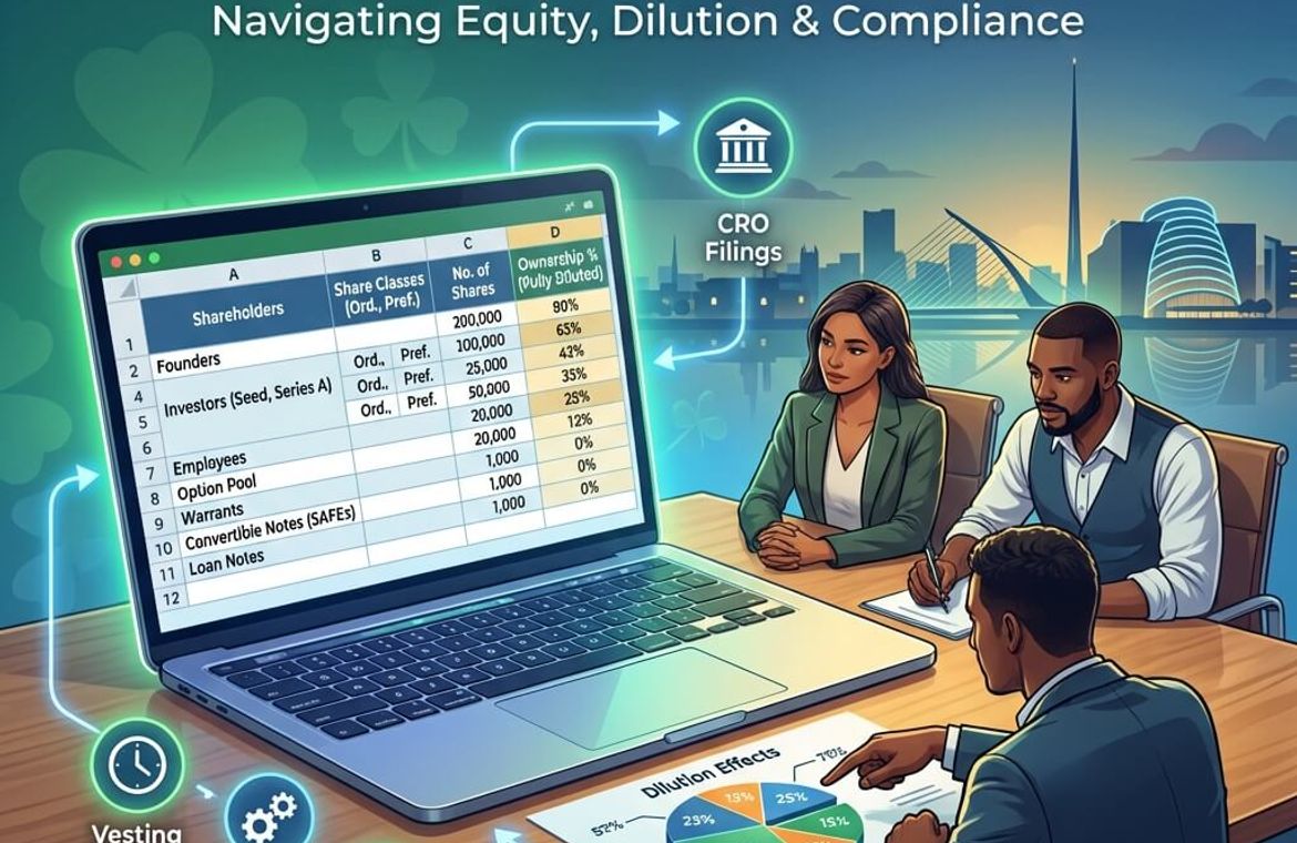 Cap Table Management: Legal Guide for Irish Founders