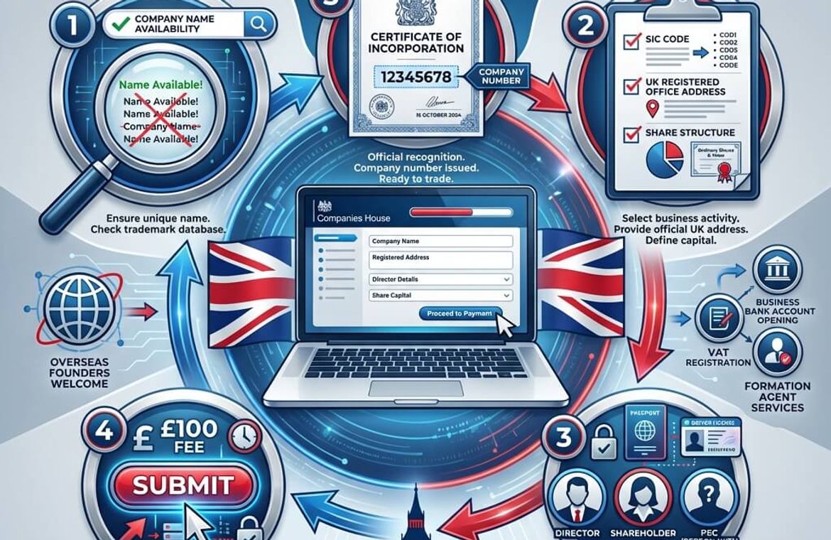 UK Limited Company Registration: 5-Step Guide
