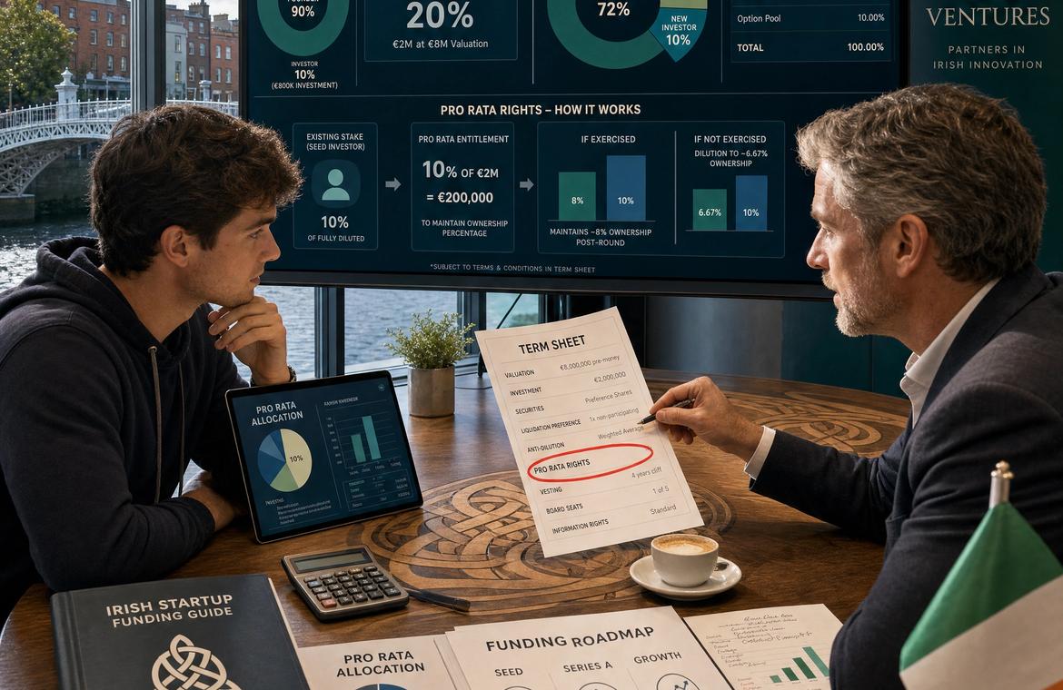 Pro Rata Rights in Ireland: Guide for Startup Founders