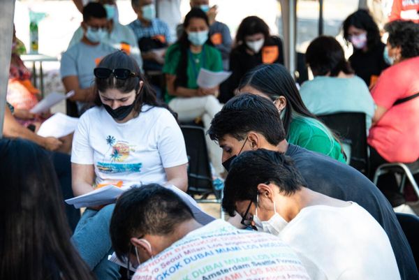 Espacio de diálogo durante las Conferencias Mundiales Bahá’í 2022