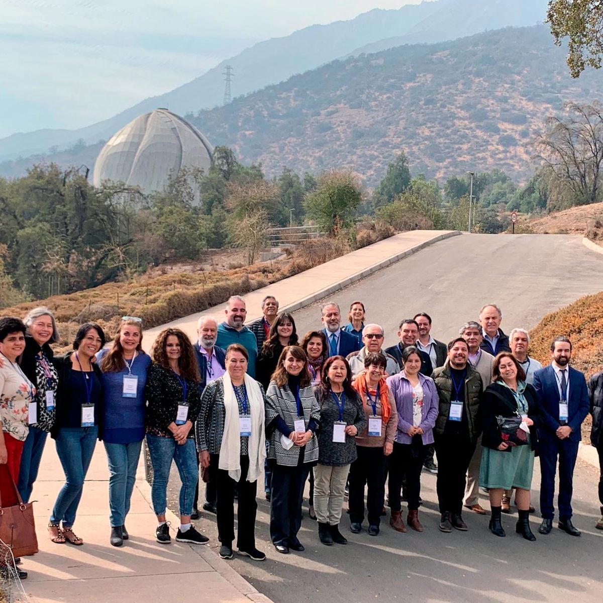 Integrantes de la nueva Asamblea Espiritual Nacional Bahá’í de Chile