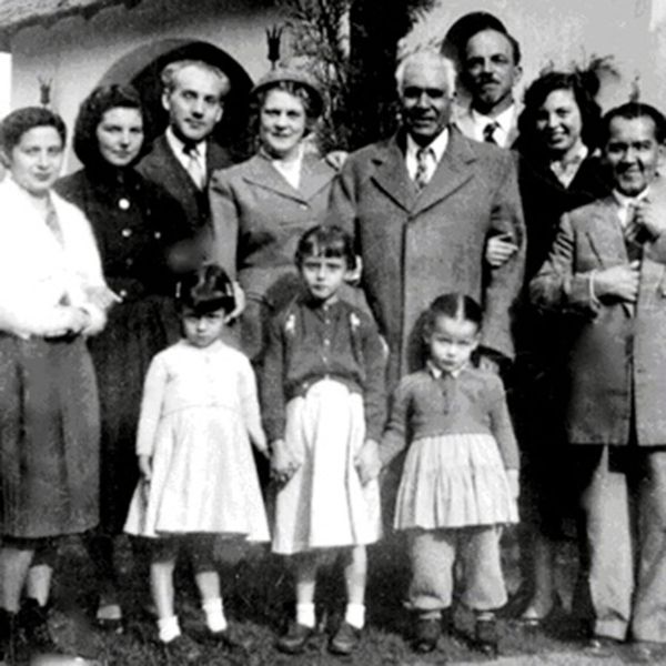 Comunidad bahá’í de Valparaíso, fotografía histórica en blanco y negro
