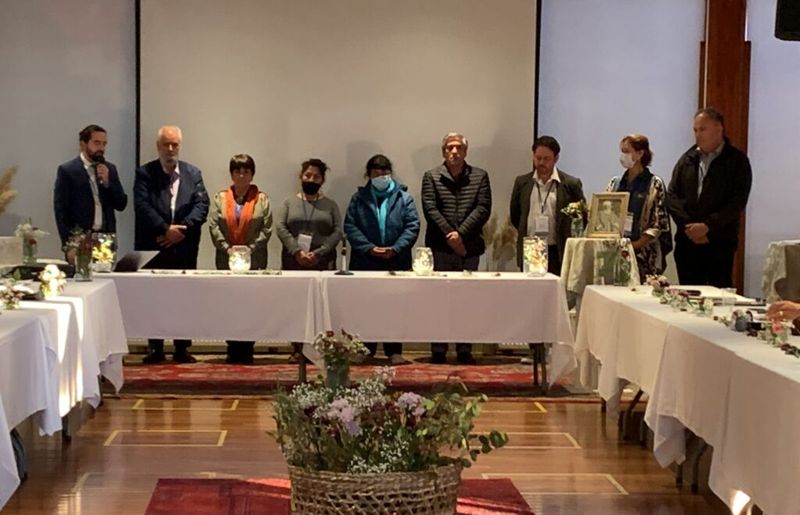 Delegados durante la Convención Nacional Bahá’í