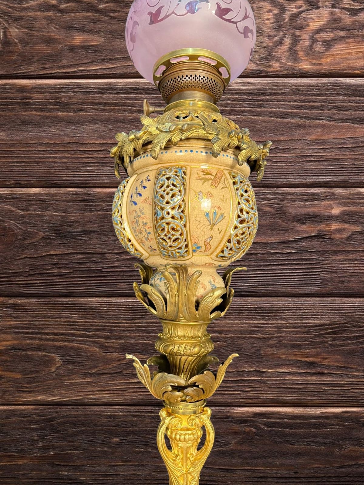 Đèn dầu cây Pháp, rộng 45cm – ảnh 6