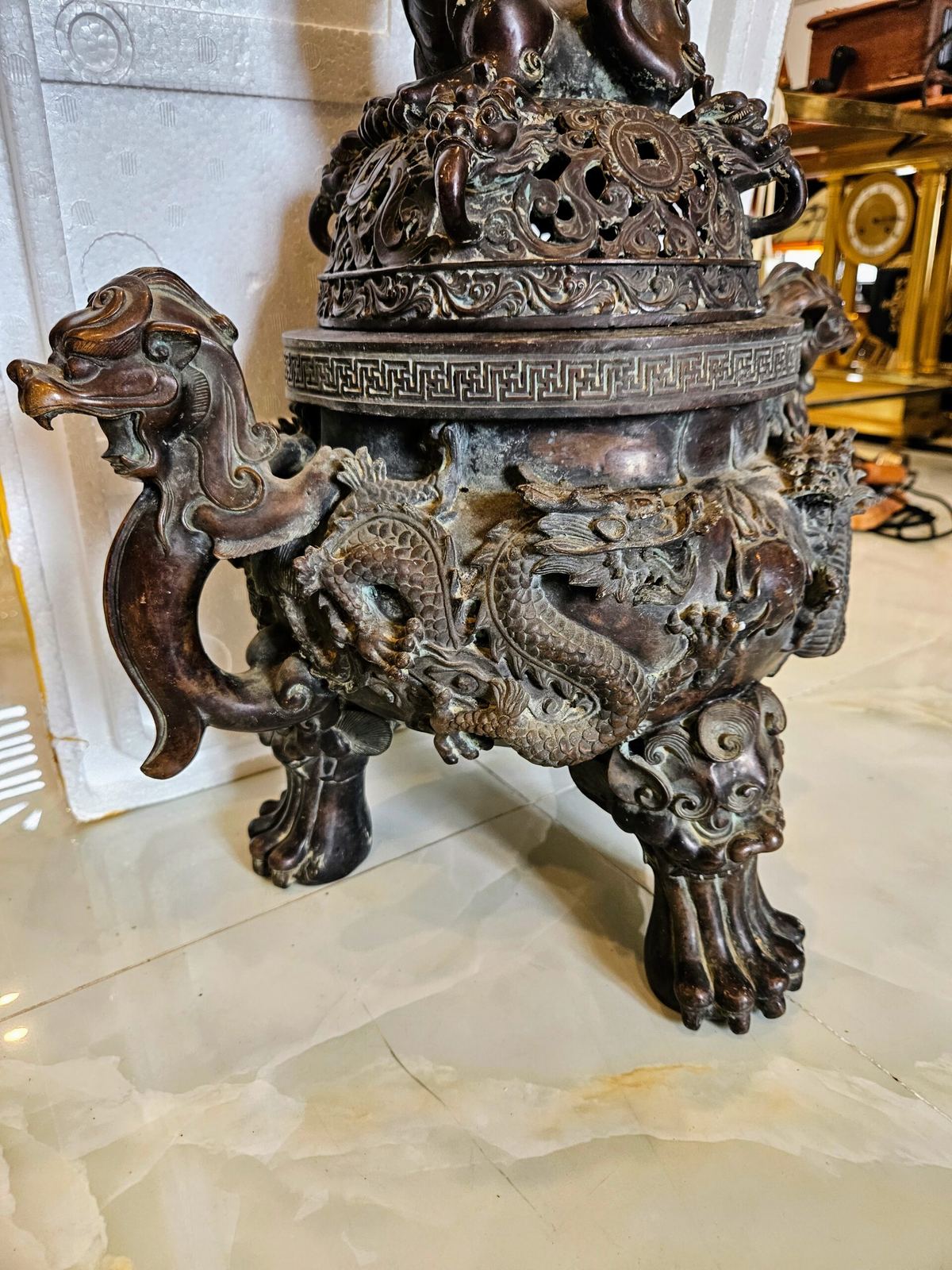 Đỉnh đồng, cao 50cm – ảnh 8
