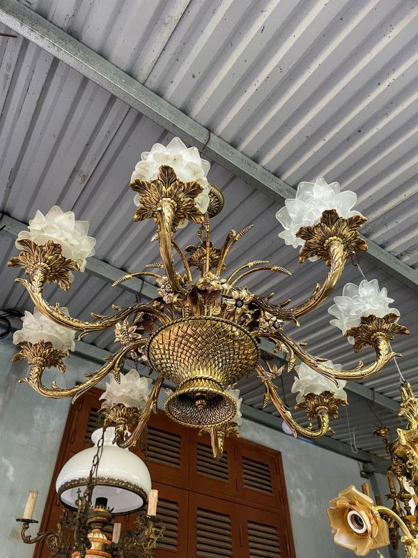Đèn chùm Pháp, dài 74cm – ảnh 1