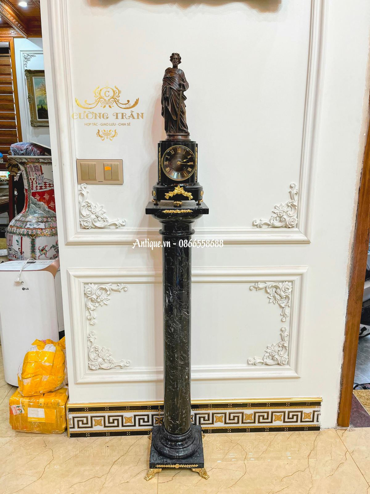 Đồng hồ tượng, cao 50cm – ảnh 1