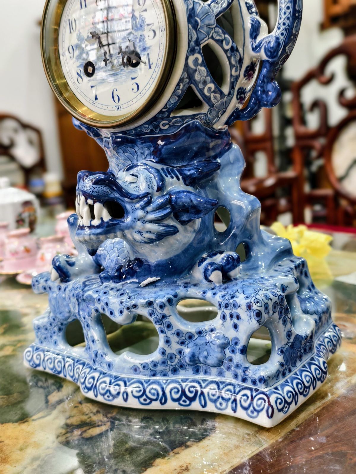 Đồng hồ Sứ Pháp, cao 43cm – ảnh 3