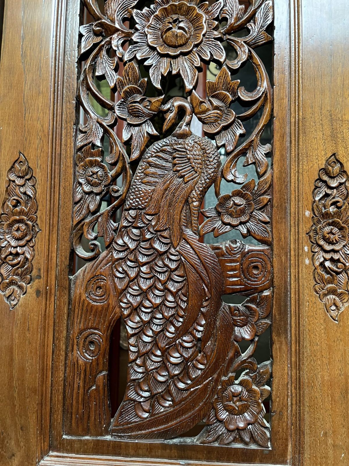 Bình phong gỗ – ảnh 4